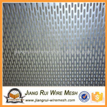 low carbon steel plate round hole perforated metal mesh